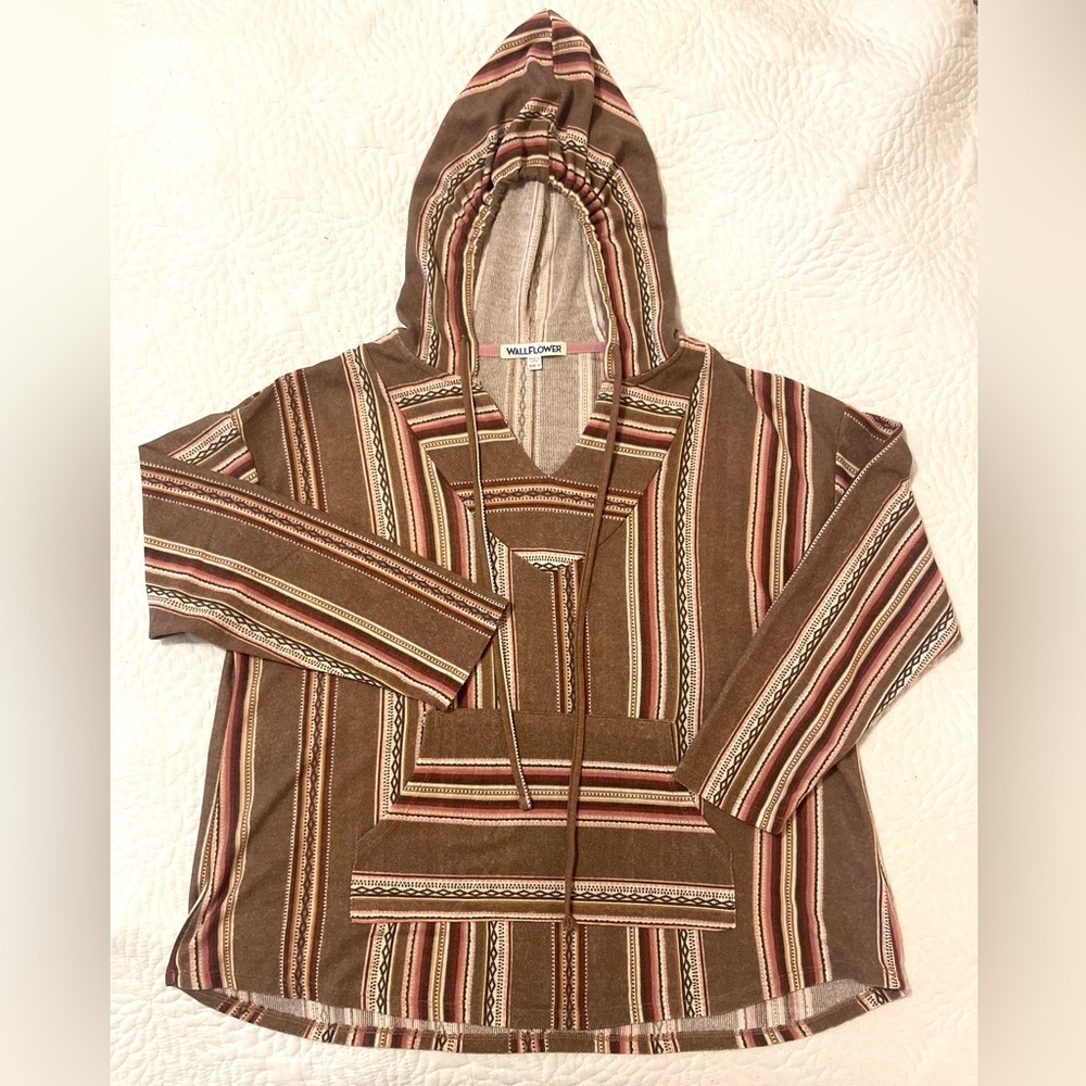 Aztec Hooded Shirt